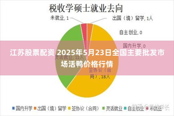 江苏股票配资 2025年5月23日全国主要批发市场活鸭价格行情